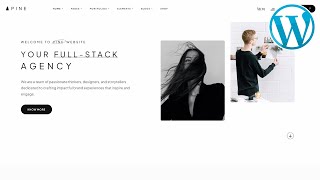 Pine Agency Portfolio Website ★ WordPress Themes &amp; Templates ★