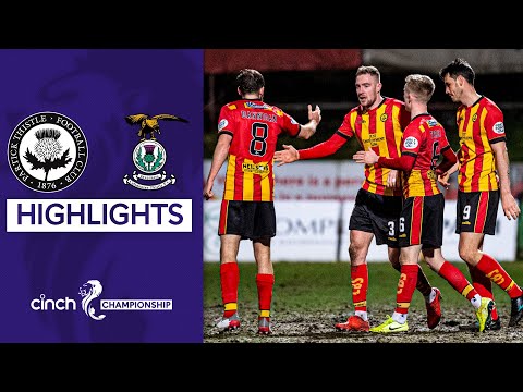 Partick Thistle Inverness CT Goals And Highlights