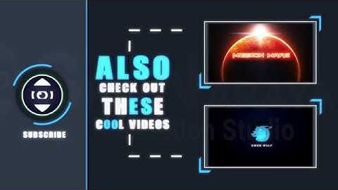 Youtube End Screen Template 02 preview