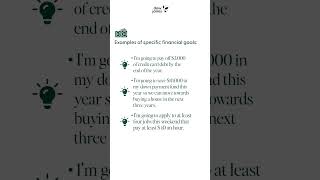 Strategic goal setting. 🎯 #FinancialGoals #MoneyMindset #PersonalFinanceWin  #WealthBuilding