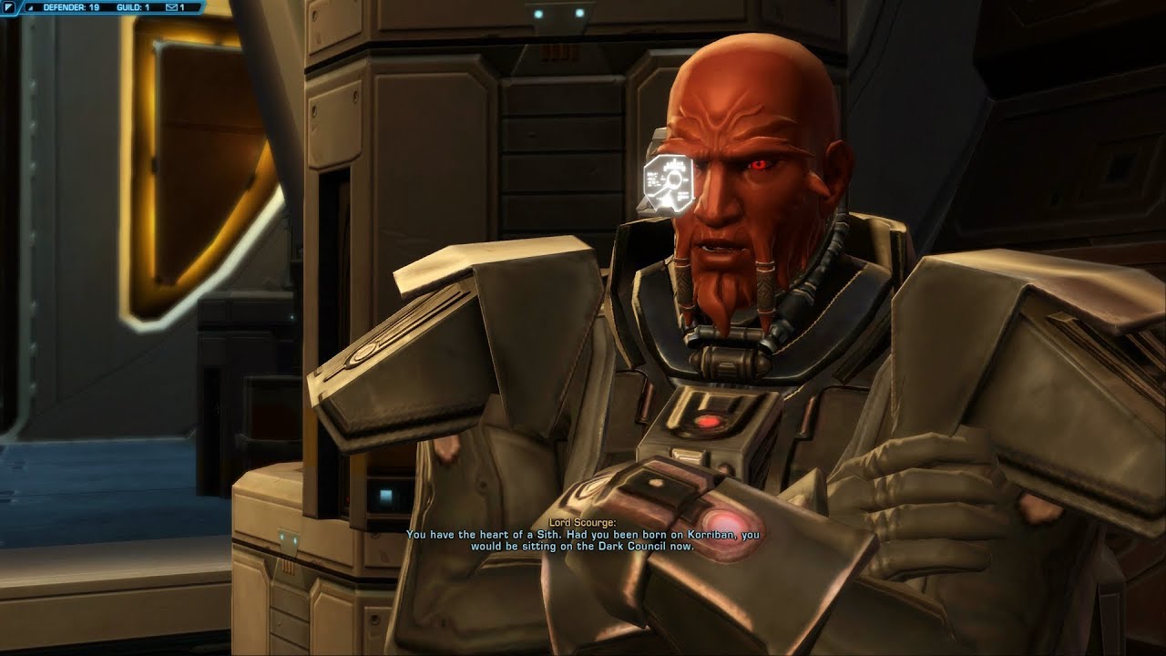 SWTOR - Jedi Knight Companion : Lord Scourge Conversations