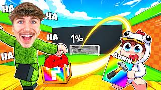 Faire Semblant d'être un BÉBÉ dans Kick A Lucky Block,  M...