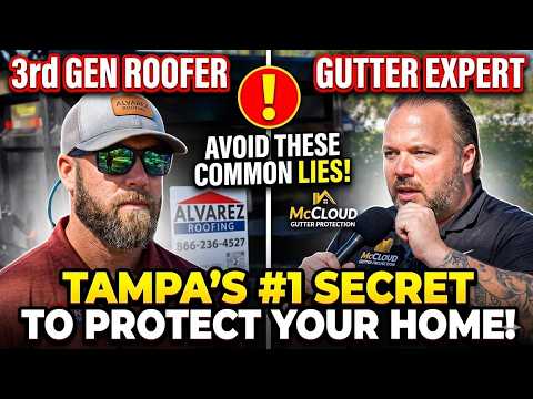 Why Your Roof Needs Gutter Protection | Tampa Homeowner’s Guide ft. Alvarez Roofing