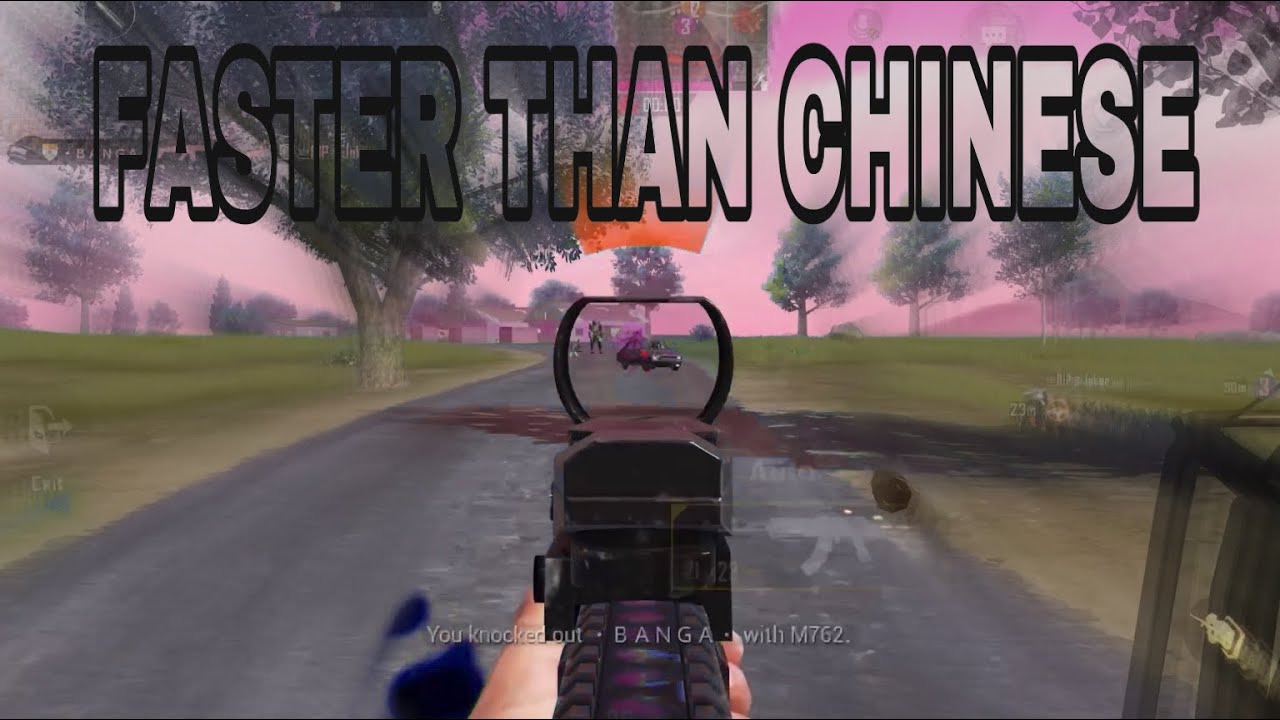 FASTER THAN CHINESE PRO// NEXT FASTEST THEN WAN QUI