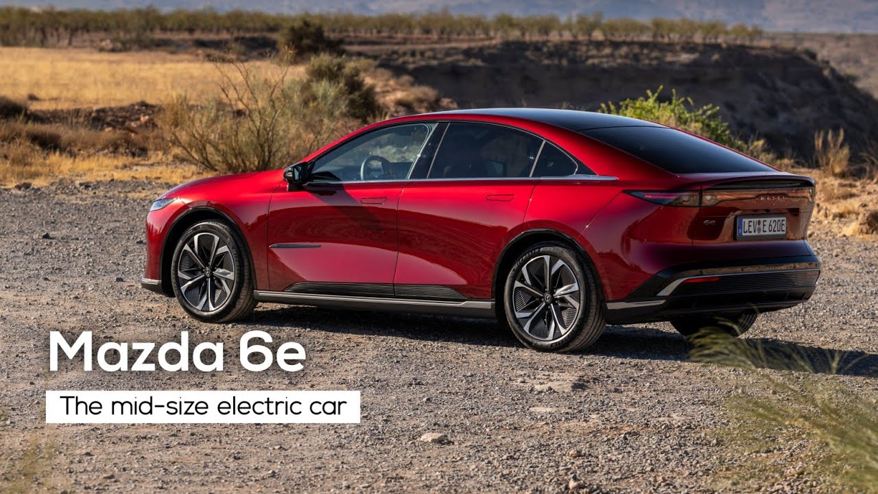 2026 Mazda6e — The fully electric five-door fastback