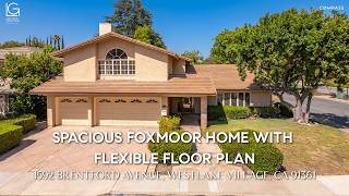 Foxmoor Westlake Village Home for Sale | 4 Bedroom Home with Vaulted Ceilings & 3-Car Garage