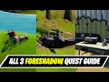 Fortnite All Foreshadow Quest/Challenge Guide(Repair Telescope,Investigate Helicopter,Use CB Radio)