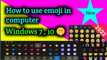 How to use emoji in computer | computer me emoji kaise use kare | How to use emoji💖💥 #Rlfact