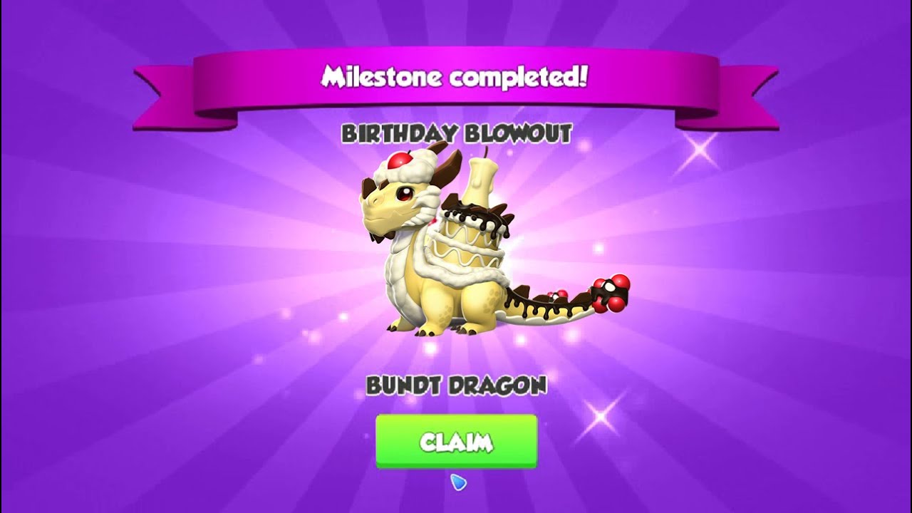 14 day login reward Bundt Dragon-Dragon Mania legends | Birthday Blowout Event | DML