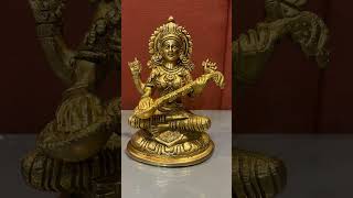 Saraswati, goddess of knowledge, arts, music, wisdom, and learning. #Saraswathi#god