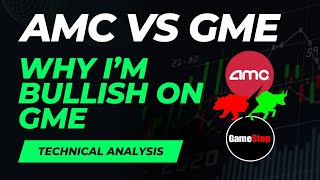 Why I'm Bullish on GME but Not on AMC: A Technical Analysis of Both Stocks