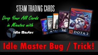 Drop Your All Steam Cards in Minutes Idle Master Method