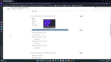 Module quiz: Basic Programming with Python Coursera answers | Programming in Python