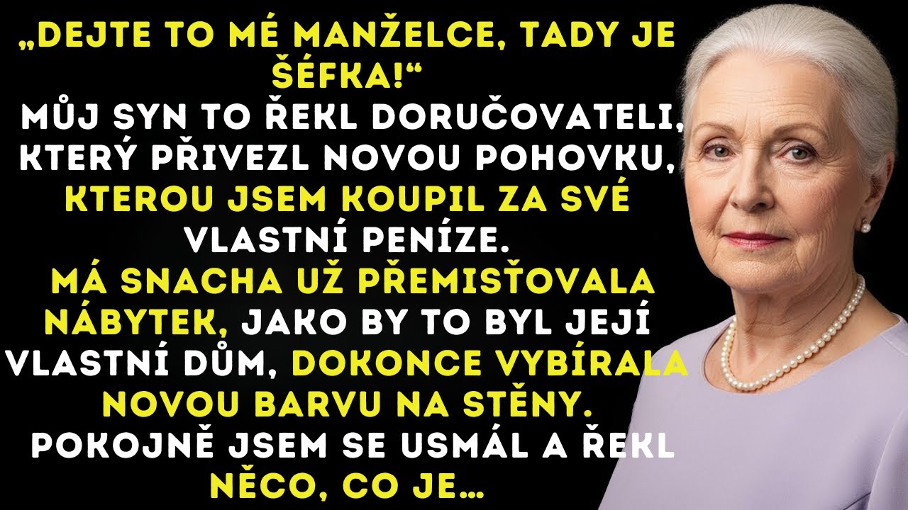 Stála jsem ve vlastní kuchyni, když můj syn řekl doručovatelům: „Odnést to k mé ženě. Ona tady velí.“ Ledničku, kterou jsem zaplatila z osmi měsíců úspor, chtěl dát své ženě, jako bych...