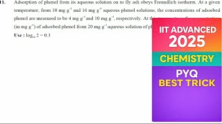 JEE Advanced 2025 Chemistry Paper 2 Concept-Based Question Solution