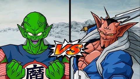King Piccolo vs Dabura (DB Budokai Tenkaichi 4 Showcase)