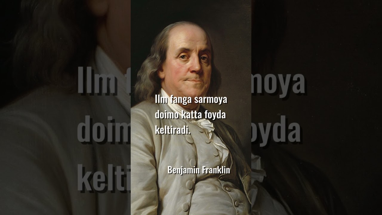 Benjamin Franklin 