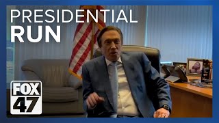 Michigan businessman Perry Johnson announces bid for president