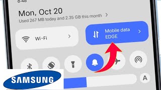 Mobile Data Edge Problem Samsung | Mobile Data Showing Edge Samsung
