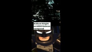 Arkham Knight vs LEGO Batman compared