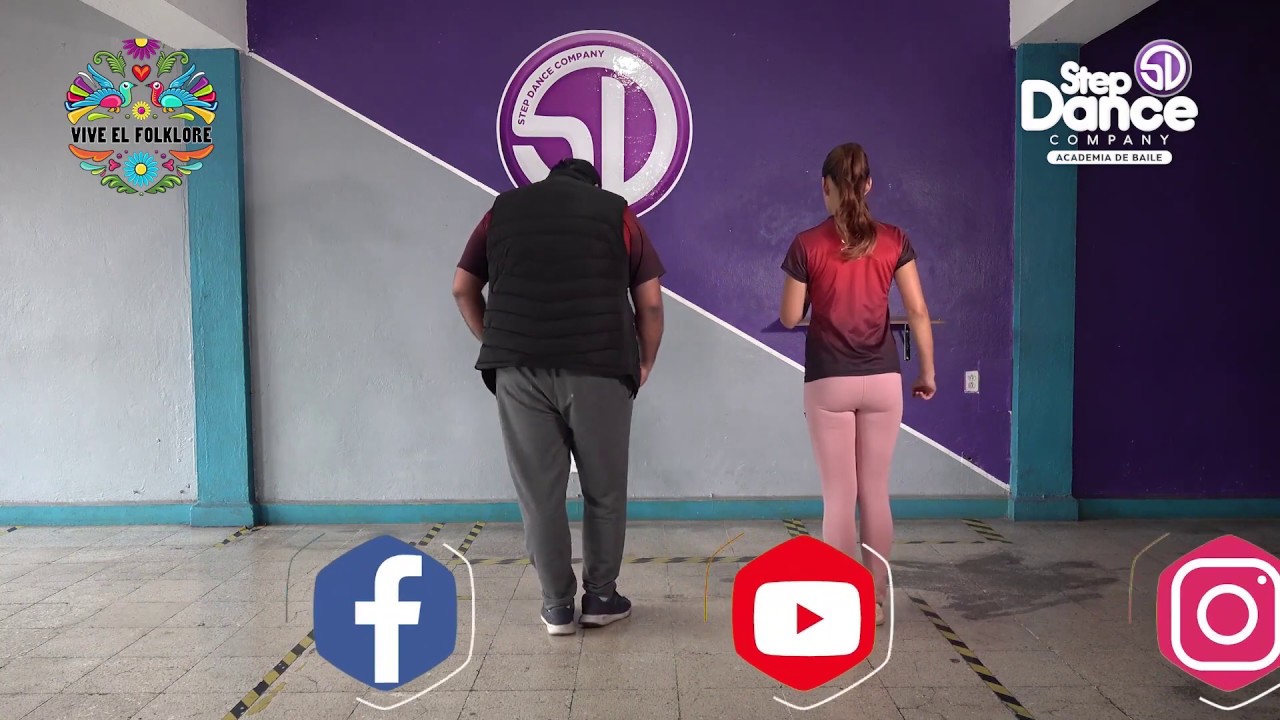 Aprende a bailar salsa en linea (PASOS BASICOS) YouTube