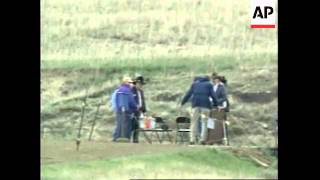 USA: MONTANA: 'FREEMEN' SIEGE CONTINUES