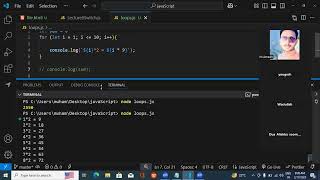 lecture 10 for loop part 2