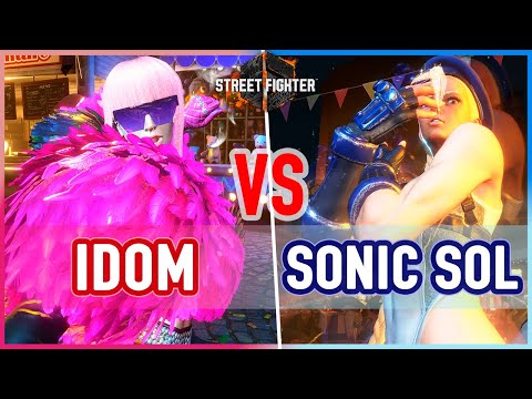 SF6 🔥 iDom (Manon) vs Sonic Sol (Cammy) 🔥 Street Fighter 6