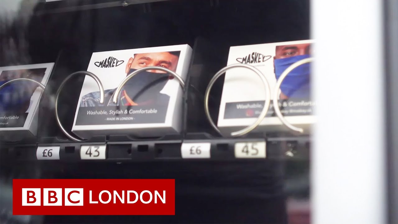 How vending machines are being used to sell masks