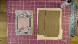Making A Quick & Easy Junk Journal Book - No Sew Technique