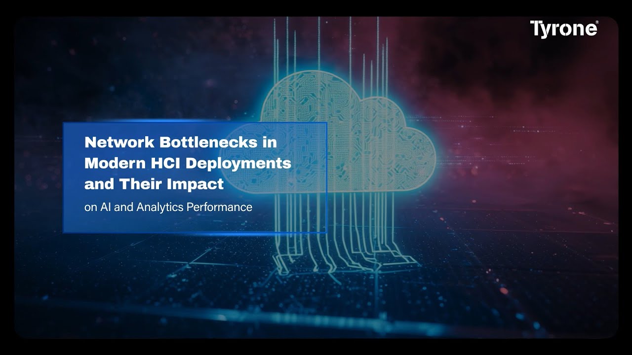 Network Bottlenecks in Modern HCI Deployments and Their Impact on AI and Analytics Performance