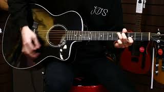 No Talking Just Tones Taylor 214cek Electro Blk Acoustic Guitar