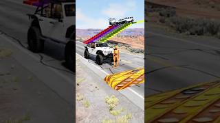 Car vs Speed Bump vs Lawa Pit 😱 #3