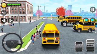 School Bus Simulator driving / Bus Driver Simulator - High School. screenshot 3