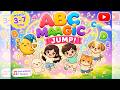 เพลง ABC สำหรับเด็ก 3-7 ปี 🏃♂️ ชวนเด็กๆ กระโดดออกกำลังกาย เรียน A-Z แสนสนุก | ABC MAGIC JUMP!
