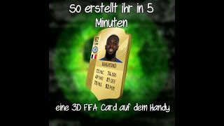 3D FIFA 18 Card in 5 Minuten am Handy machen!!!|German|Android screenshot 3