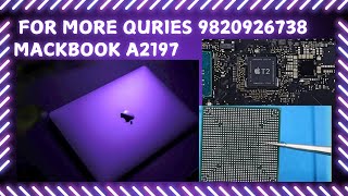 2020 Mackbook Air A2197 dead diagnosed & repair successfully #trending #apple #macbook