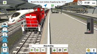 Freight Train Driving Game - Euro Train Sim 2 | Euro Train Simulator 2 Android GamePlay & Game Video screenshot 4