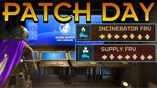 PATCH DAY - GALACTIC CAMPAIGN, NEW FRVS, NEW BIOME | JUMP/WARP PACK | SUPER HELLDIVES | 2K+ HOURS