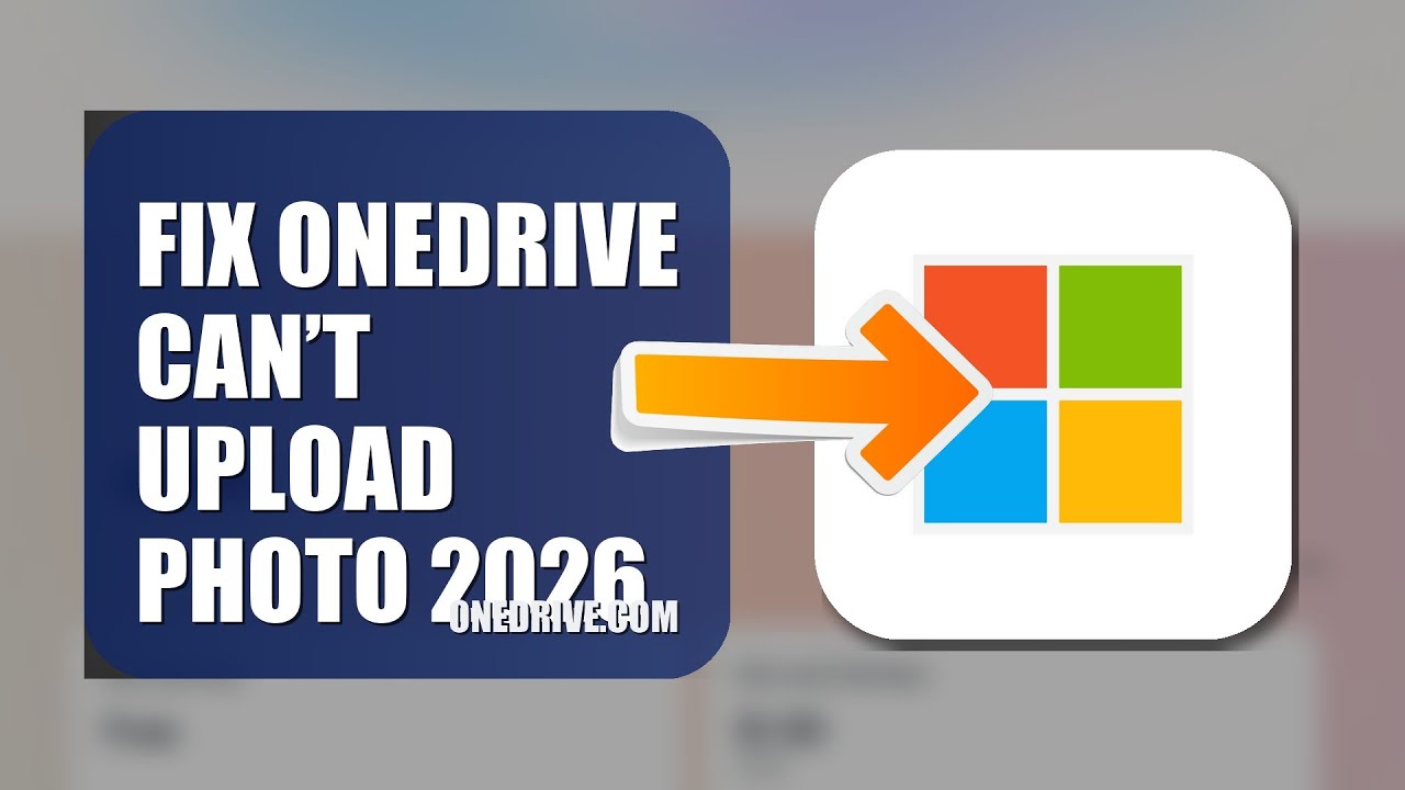 How To Fix OneDrive Can’t Upload Photo 2026