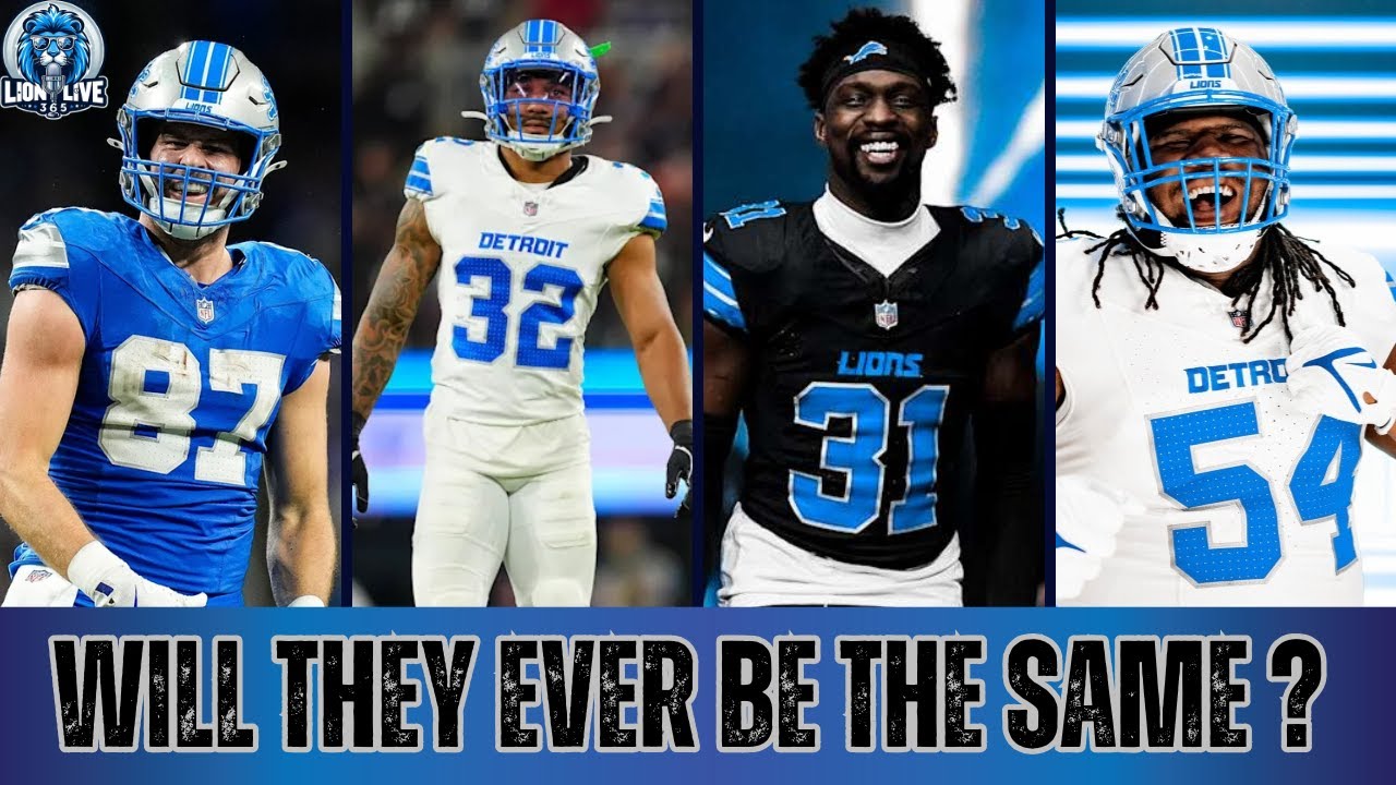Cracks in the foundation: injuries may close the Lions super bowl window