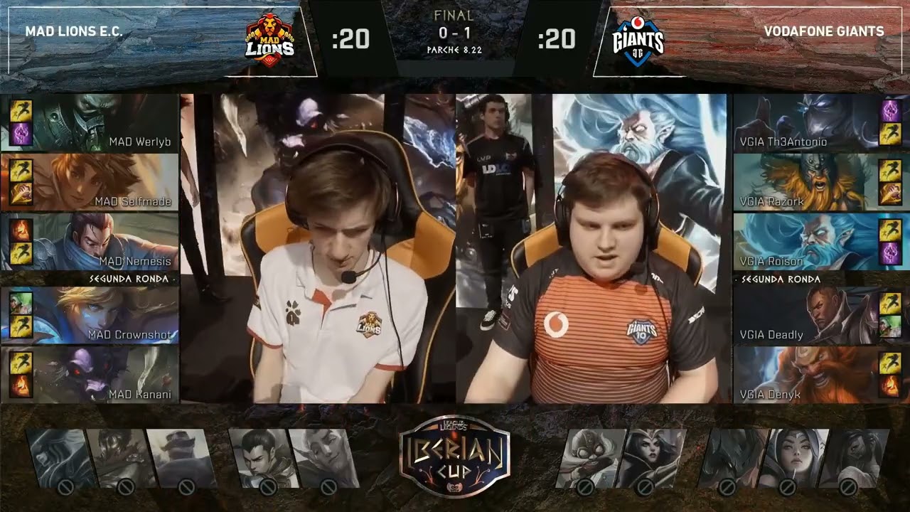 Iberian Cup   Grande Final   MAD Vs VGIA   Jogo 2