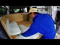 宮古島ダイビング　FRP作業風景　車荷台編　1/2