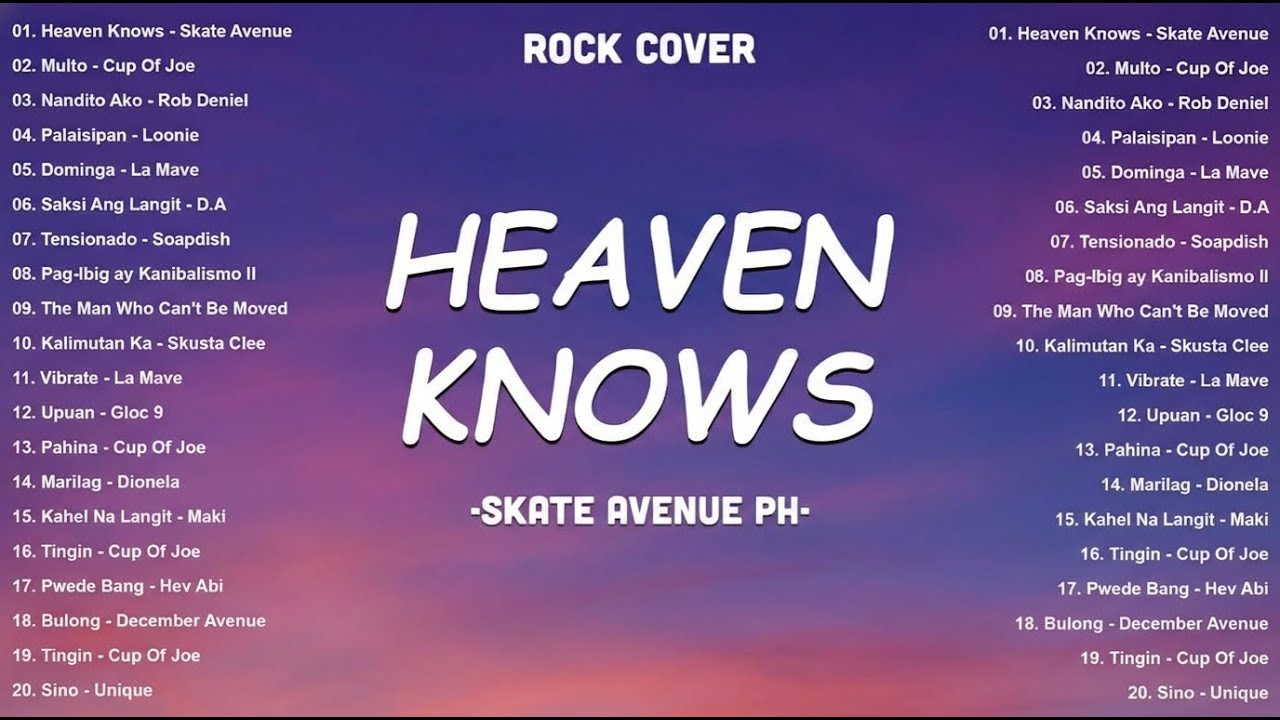 Skate Avenue PH - Heaven Knows (Rock Cover) | OPM Trending 2025 🎧 Most Played Tagalog Love Songs