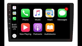 9'' Big screen Car multimedia player with Carplay/Android Auto/Mirror link screenshot 2