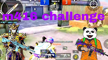 🤫1vs2 challenge in m416 in tdm pubg || back to back head short this player