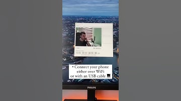 How to use your phone as a webcam check out full video