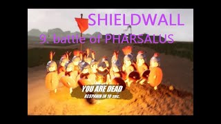 Shieldwall - How to beat level 9, battle of PHARSALUS (Full Gameplay)