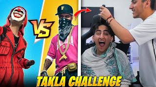 TAKLA CHALLENGE WITH SUNNY 😂FREE FIRE 1V1