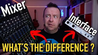 Audio Interface Vs Mixer - What is the difference?